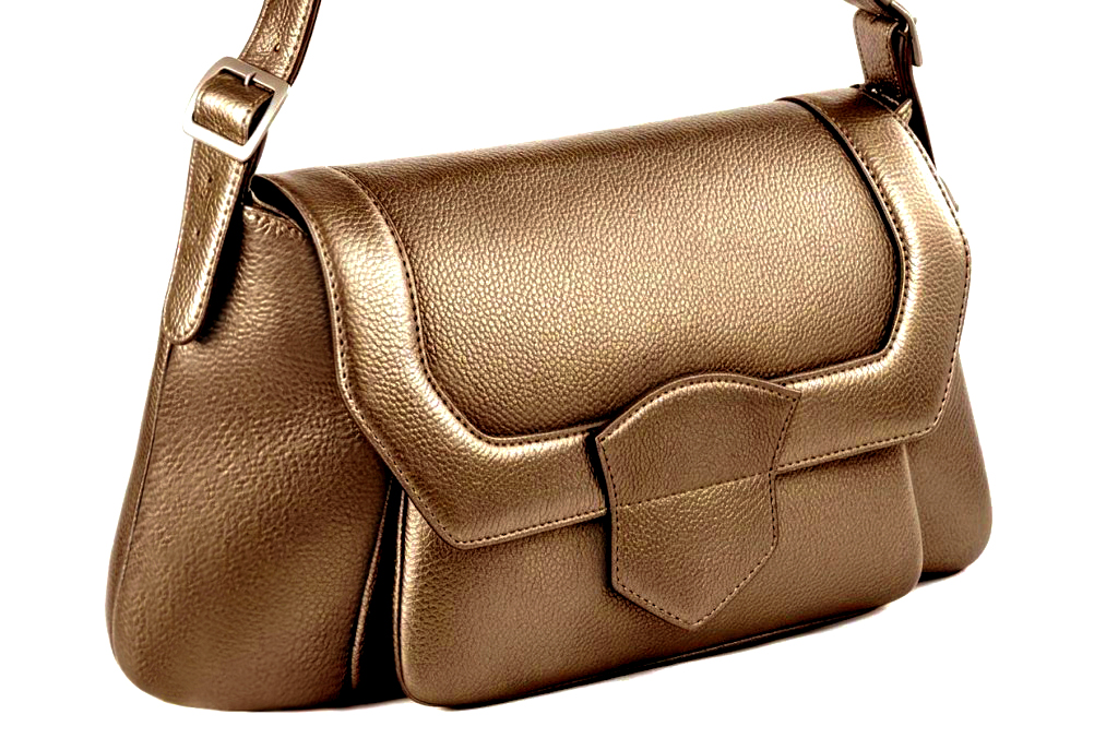 Embrace refined minimalism with this handcrafted small leather shoulder bag, featuring compact proportions and Parisian elegance, in camel leather.